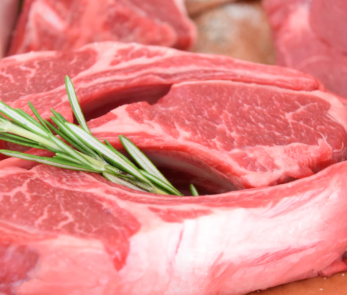 Chuletas frescas de cordero